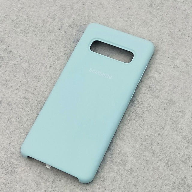 S10 Case Original Samsung Galaxy S 10 Plus /S 10 e Silky Silicone Cover High Quality Soft-Touch Back Protective Shell S 10 S10 E - Amzon World
