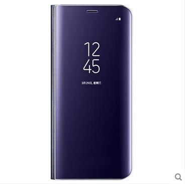 SAMSUNG Original Mirro Cover Clear View Phone Case EF-ZG955 For Samsung Galaxy S8 G9500 S8+ S8 Plus SM-G955 Rouse Slim Flip Case - Amzon World