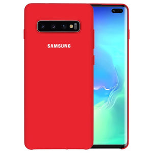 SAMSUNG S10 Case Original Silicone Made in Vietnam version Samsung Galaxy S8 S9 S10 Plus Note 8 9 10 10+ S10 5G S10e Case Cover - Amzon World