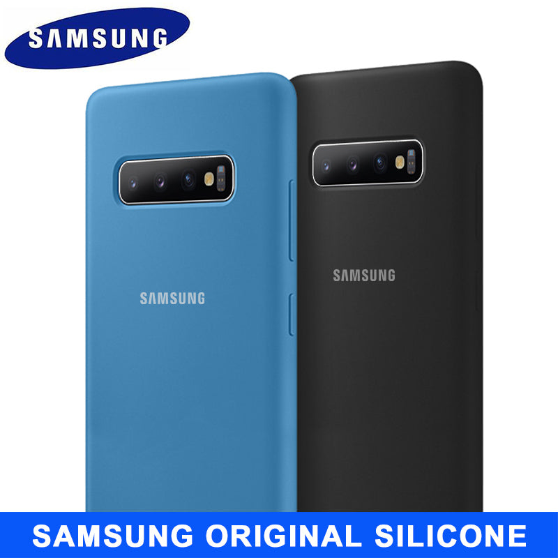 SAMSUNG S10 Case Original Silicone Made in Vietnam version Samsung Galaxy S8 S9 S10 Plus Note 8 9 10 10+ S10 5G S10e Case Cover - Amzon World