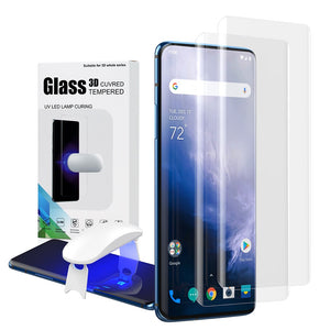 Screen Protector with fingerprint unlock for Oneplus 7 Pro UV - Amzon World