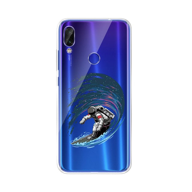 Silicon Pattern Case For Xiaomi Redmi Funda For Xiaomi Redmi Note 7 pro Redmi note 6 pro 6 6A Cases Protective TPU Cover - Amzon World