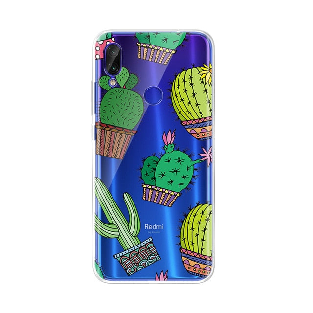 Silicon Pattern Case For Xiaomi Redmi Funda For Xiaomi Redmi Note 7 pro Redmi note 6 pro 6 6A Cases Protective TPU Cover - Amzon World