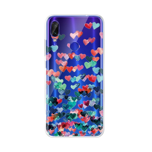 Silicon Pattern Case For Xiaomi Redmi Funda For Xiaomi Redmi Note 7 pro Redmi note 6 pro 6 6A Cases Protective TPU Cover - Amzon World