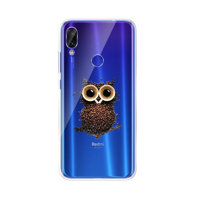Silicon Pattern Case For Xiaomi Redmi Funda For Xiaomi Redmi Note 7 pro Redmi note 6 pro 6 6A Cases Protective TPU Cover - Amzon World