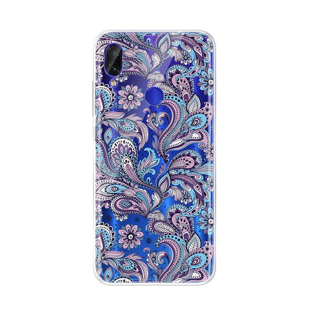 Silicon Pattern Case For Xiaomi Redmi Funda For Xiaomi Redmi Note 7 pro Redmi note 6 pro 6 6A Cases Protective TPU Cover - Amzon World