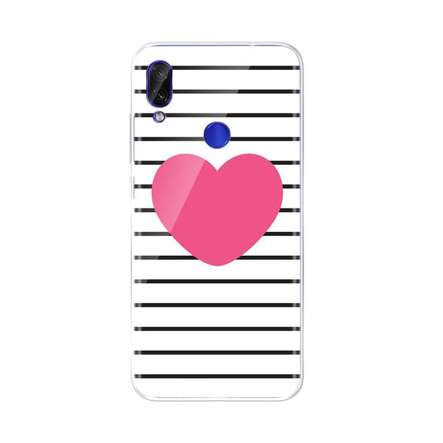 Silicon Pattern Case For Xiaomi Redmi Funda For Xiaomi Redmi Note 7 pro Redmi note 6 pro 6 6A Cases Protective TPU Cover - Amzon World