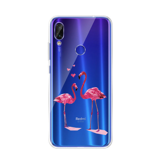 Silicon Pattern Case For Xiaomi Redmi Funda For Xiaomi Redmi Note 7 pro Redmi note 6 pro 6 6A Cases Protective TPU Cover - Amzon World