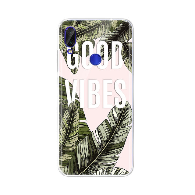 Silicon Pattern Case For Xiaomi Redmi Funda For Xiaomi Redmi Note 7 pro Redmi note 6 pro 6 6A Cases Protective TPU Cover - Amzon World