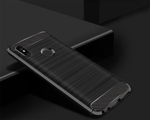 Silicone Case For Xiaomi Mi A2 Case Cover for Mi A2 Lite Case Soft Carbon Fiber Phone Case On Xiaomi Mi A 2 lite Redmi 6 Pro - Amzon World