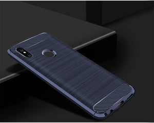 Silicone Case For Xiaomi Mi A2 Case Cover for Mi A2 Lite Case Soft Carbon Fiber Phone Case On Xiaomi Mi A 2 lite Redmi 6 Pro - Amzon World