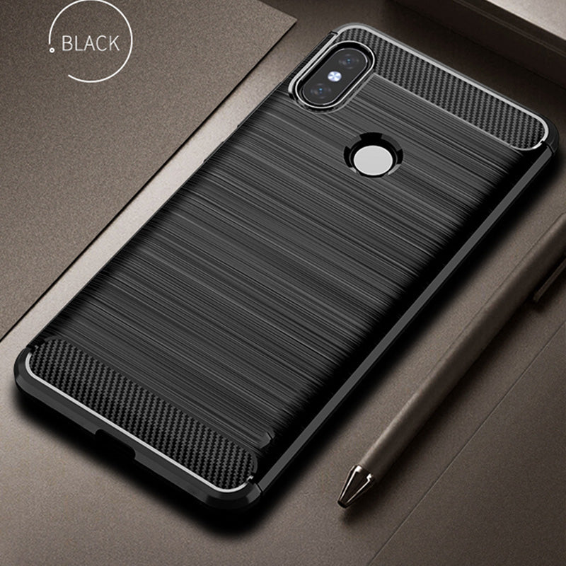 Silicone Case For Xiaomi Mi A2 Case Cover for Mi A2 Lite Case Soft Carbon Fiber Phone Case On Xiaomi Mi A 2 lite Redmi 6 Pro - Amzon World