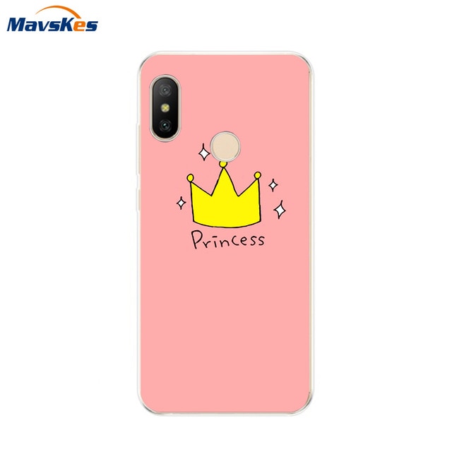 Silicone Case For Xiaomi Mi A2 Case Cover for Xiaomi Mi A2 Lite Case Soft TPU Pattern phone Case on Xiaomi MiA2 lite Redmi 6 Pro - Amzon World