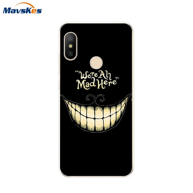 Silicone Case For Xiaomi Mi A2 Case Cover for Xiaomi Mi A2 Lite Case Soft TPU Pattern phone Case on Xiaomi MiA2 lite Redmi 6 Pro - Amzon World