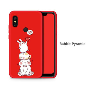 Silicone Case For Xiaomi Redmi Note 6 Pro Cute Full Case For Xiaomi Redmi Note 5 7 6A Mi A2 Lite Shockproof Bumper Coques Funda - Amzon World