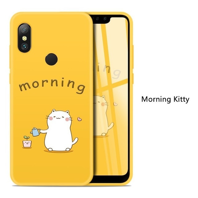 Silicone Case For Xiaomi Redmi Note 6 Pro Cute Full Case For Xiaomi Redmi Note 5 7 6A Mi A2 Lite Shockproof Bumper Coques Funda - Amzon World
