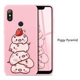 Silicone Case For Xiaomi Redmi Note 6 Pro Cute Full Case For Xiaomi Redmi Note 5 7 6A Mi A2 Lite Shockproof Bumper Coques Funda - Amzon World