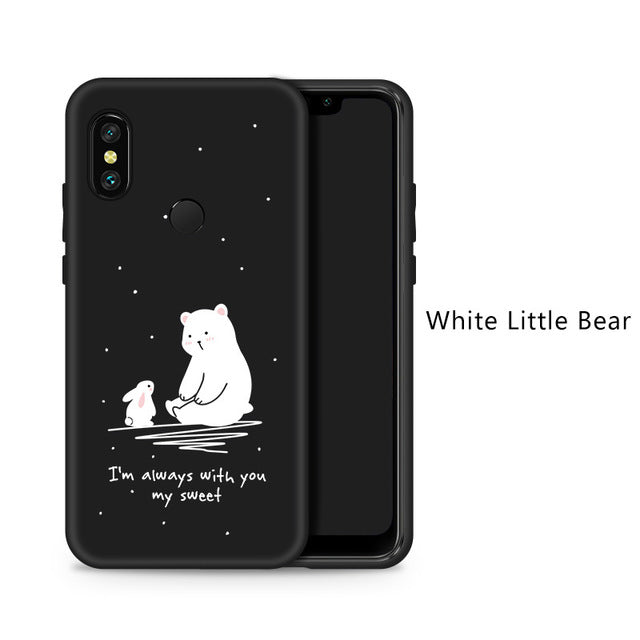 Silicone Case For Xiaomi Redmi Note 6 Pro Cute Full Case For Xiaomi Redmi Note 5 7 6A Mi A2 Lite Shockproof Bumper Coques Funda - Amzon World