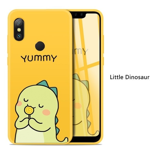 Silicone Case For Xiaomi Redmi Note 6 Pro Cute Full Case For Xiaomi Redmi Note 5 7 6A Mi A2 Lite Shockproof Bumper Coques Funda - Amzon World