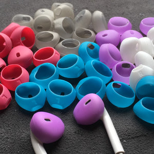 Silicone Earphone case Earpads for iphone5 5s 6 6plus 6s 6splus 7 In-Ear Airpods Earbuds Tips Eartips Ear cover Earplugs Earpods - Amzon World