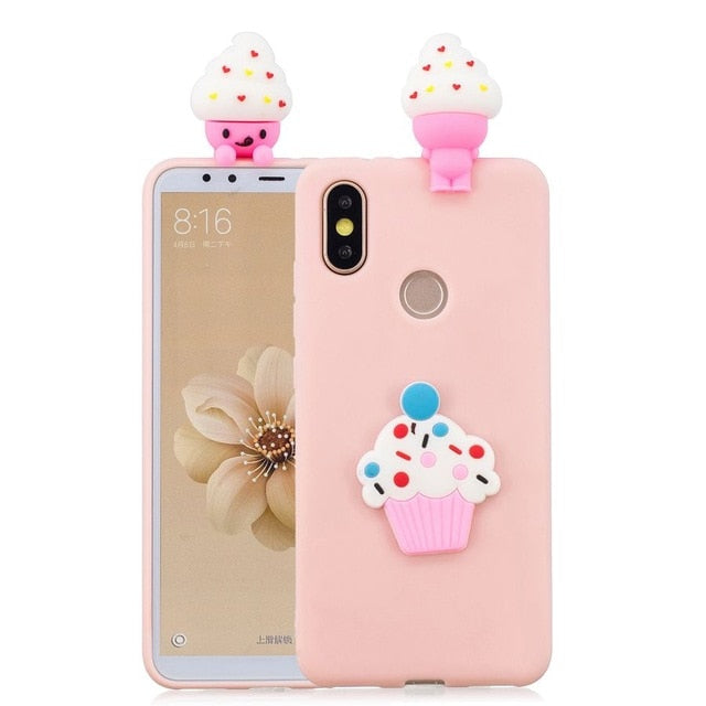 Silicone cover For Xiaomi Redmi 7 Case redmi7 Pro Fundas For Redmi note 7 Back Cover Xiaomi Redmi 7 Coque 3D Panda TPU Soft case - Amzon World