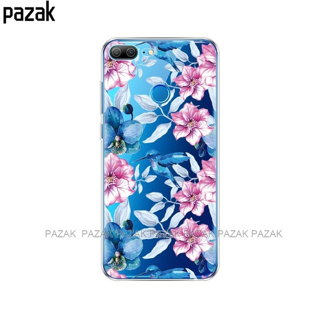 Silicone phone Case For huawei honor 9 honor 9 lite cases soft TPU Phone Back cover full 360 Protective shell new design - Amzon World