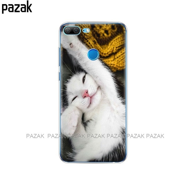Silicone phone Case For huawei honor 9 honor 9 lite cases soft TPU Phone Back cover full 360 Protective shell new design - Amzon World