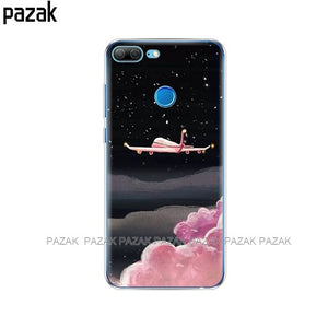 Silicone phone Case For huawei honor 9 honor 9 lite cases soft TPU Phone Back cover full 360 Protective shell new design - Amzon World