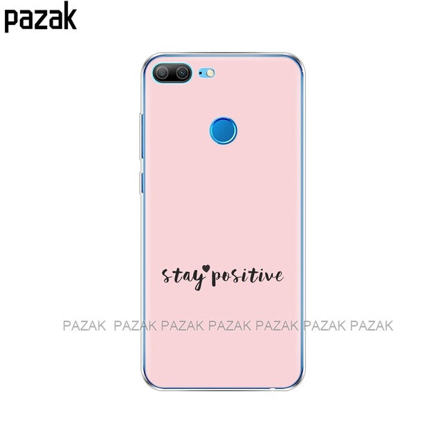 Silicone phone Case For huawei honor 9 honor 9 lite cases soft TPU Phone Back cover full 360 Protective shell new design - Amzon World