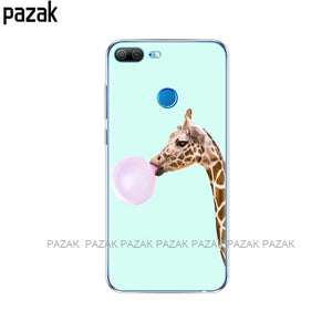 Silicone phone Case For huawei honor 9 honor 9 lite cases soft TPU Phone Back cover full 360 Protective shell new design - Amzon World