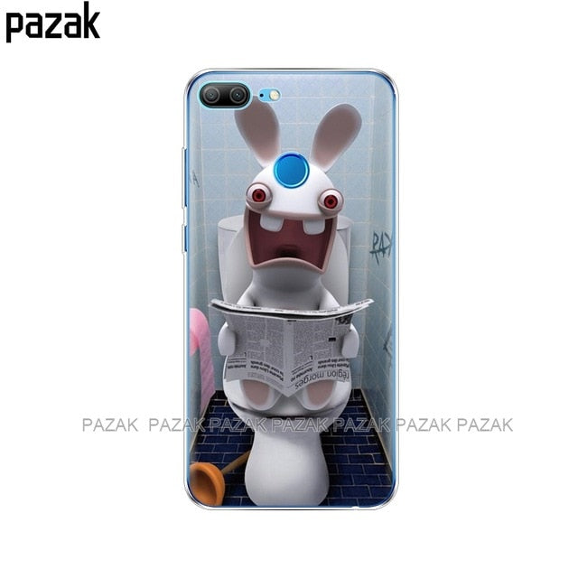 Silicone phone Case For huawei honor 9 honor 9 lite cases soft TPU Phone Back cover full 360 Protective shell new design - Amzon World
