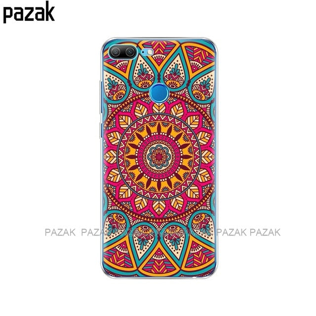 Silicone phone Case For huawei honor 9 honor 9 lite cases soft TPU Phone Back cover full 360 Protective shell new design - Amzon World