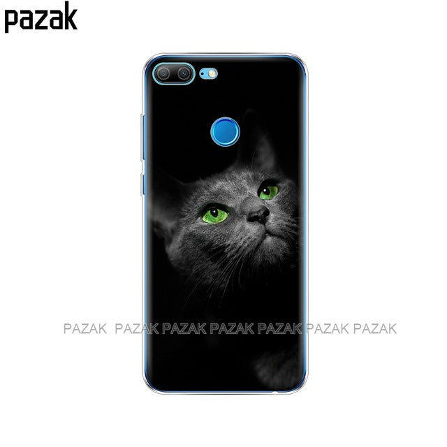 Silicone phone Case For huawei honor 9 honor 9 lite cases soft TPU Phone Back cover full 360 Protective shell new design - Amzon World