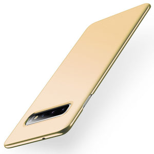 Slim Phone Case For Samsung Galaxy S10 S9 S8 Plus A50 A7 2018 A8 A6 A30 A40 A70 A80 Note 8 9 10 Plus Case Hard PC Matte Cover - Amzon World