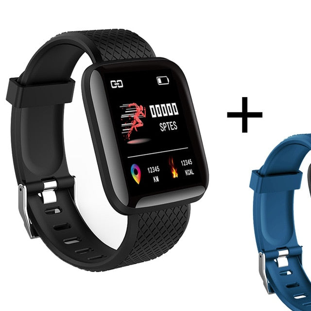 Smart Bracelet Blood Pressure Measurement Waterproof Fitness Tracker Watch Heart Rate Monitor Pedometer Smart Band Women Men - Amzon World