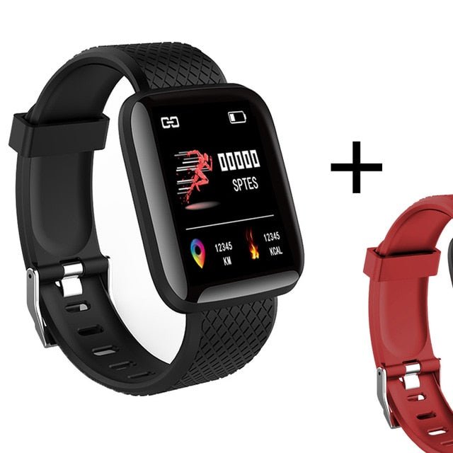 Smart Bracelet Blood Pressure Measurement Waterproof Fitness Tracker Watch Heart Rate Monitor Pedometer Smart Band Women Men - Amzon World