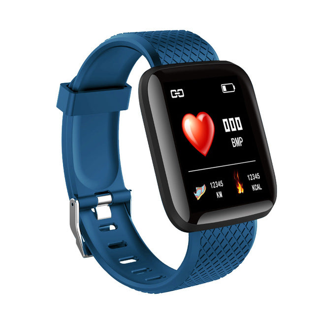 Smart Bracelet Blood Pressure Measurement Waterproof Fitness Tracker Watch Heart Rate Monitor Pedometer Smart Band Women Men - Amzon World