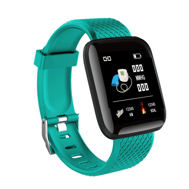 Smart Bracelet Blood Pressure Measurement Waterproof Fitness Tracker Watch Heart Rate Monitor Pedometer Smart Band Women Men - Amzon World