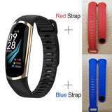 Smart Bracelet R16 Men Women Heart Rate Watch Sleep Monitor Blood Pressure Fitness Tracker Android IOS Color Message Sport Band - Amzon World