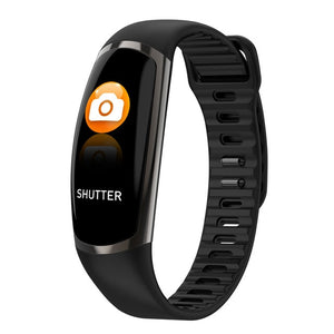 Smart Bracelet R16 Men Women Heart Rate Watch Sleep Monitor Blood Pressure Fitness Tracker Android IOS Color Message Sport Band - Amzon World
