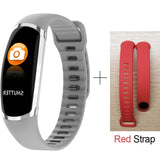 Smart Bracelet R16 Men Women Heart Rate Watch Sleep Monitor Blood Pressure Fitness Tracker Android IOS Color Message Sport Band - Amzon World