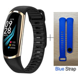Smart Bracelet R16 Men Women Heart Rate Watch Sleep Monitor Blood Pressure Fitness Tracker Android IOS Color Message Sport Band - Amzon World