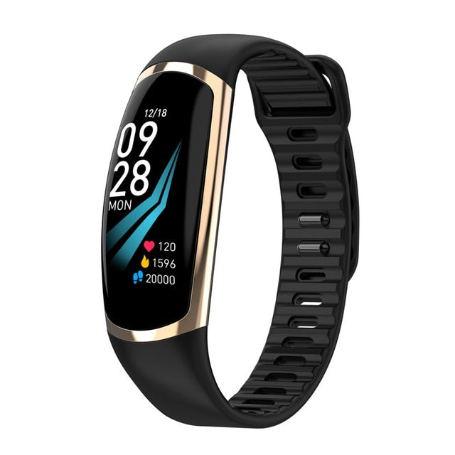 Smart Bracelet R16 Men Women Heart Rate Watch Sleep Monitor Blood Pressure Fitness Tracker Android IOS Color Message Sport Band - Amzon World