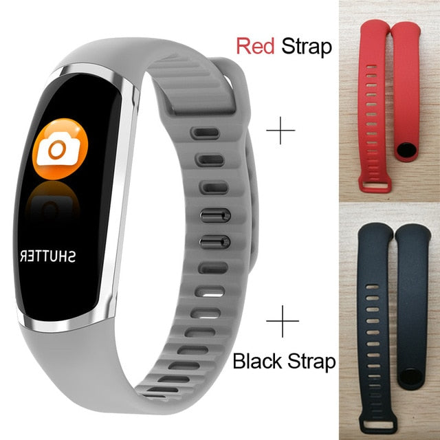 Smart Bracelet R16 Men Women Heart Rate Watch Sleep Monitor Blood Pressure Fitness Tracker Android IOS Color Message Sport Band - Amzon World