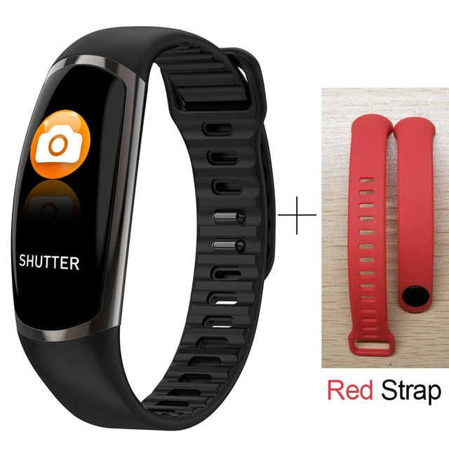 Smart Bracelet R16 Men Women Heart Rate Watch Sleep Monitor Blood Pressure Fitness Tracker Android IOS Color Message Sport Band - Amzon World