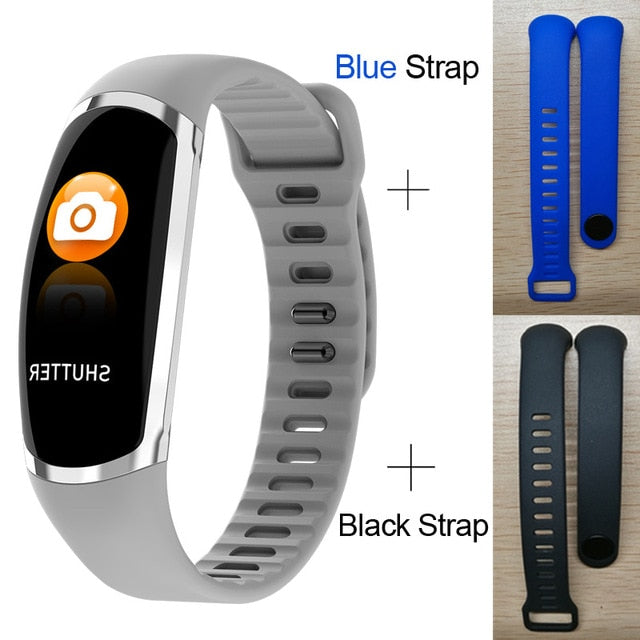 Smart Bracelet R16 Men Women Heart Rate Watch Sleep Monitor Blood Pressure Fitness Tracker Android IOS Color Message Sport Band - Amzon World
