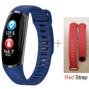 Smart Bracelet R16 Men Women Heart Rate Watch Sleep Monitor Blood Pressure Fitness Tracker Android IOS Color Message Sport Band - Amzon World
