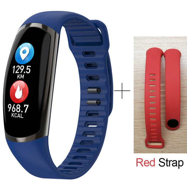 Smart Bracelet R16 Men Women Heart Rate Watch Sleep Monitor Blood Pressure Fitness Tracker Android IOS Color Message Sport Band - Amzon World