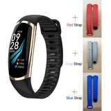 Smart Bracelet R16 Men Women Heart Rate Watch Sleep Monitor Blood Pressure Fitness Tracker Android IOS Color Message Sport Band - Amzon World