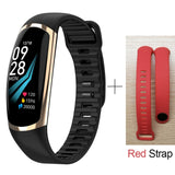 Smart Bracelet R16 Men Women Heart Rate Watch Sleep Monitor Blood Pressure Fitness Tracker Android IOS Color Message Sport Band - Amzon World